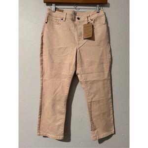 L.L. Bean true shape classic fit faded pink 12P women’s